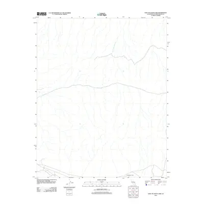 2012 Map of East of Leach Lake, 2012 Print