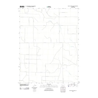 2010 Map of East of Lewis Lake, 2010 Print