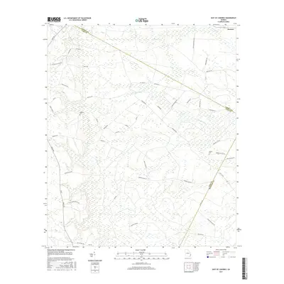 2017 Map of East of Ludowici, 2017 Print