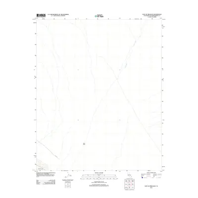 2012 Map of East of Milligan, 2012 Print