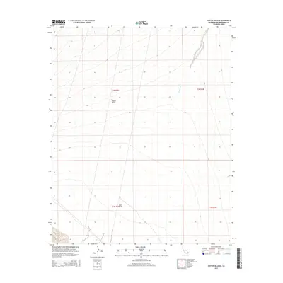 2015 Map of East of Milligan, 2015 Print