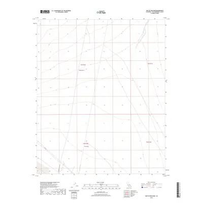 2018 Map of East of Milligan, 2018 Print