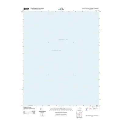 2011 Map of East of New Point Comfort, 2011 Print
