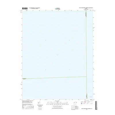2016 Map of East of New Point Comfort, 2016 Print