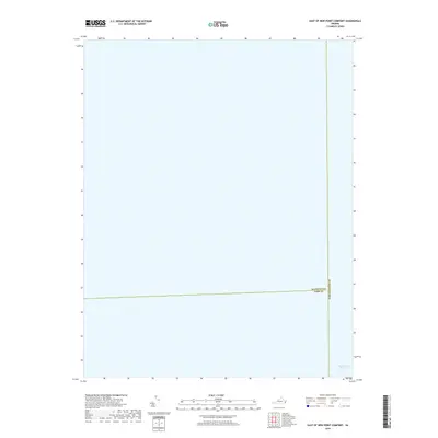 2019 Map of East of New Point Comfort, 2019 Print