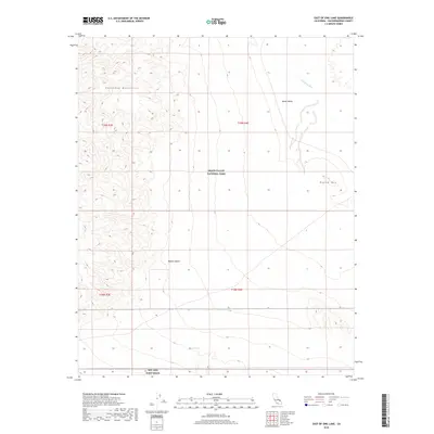 2018 Map of East of Owl Lake, 2018 Print