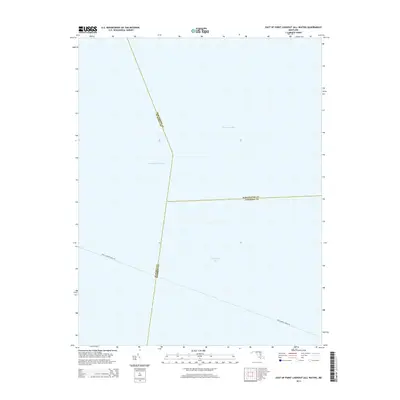 2014 Map of East of Point Lookout (All Water), 2014 Print