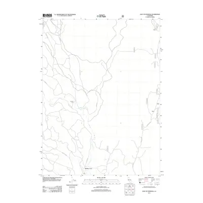 2012 Map of East of Pondosa, 2012 Print