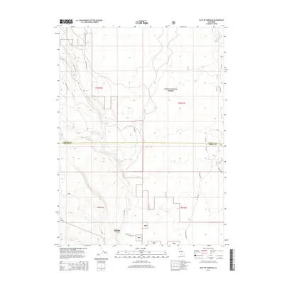 2015 Map of East of Pondosa, 2015 Print