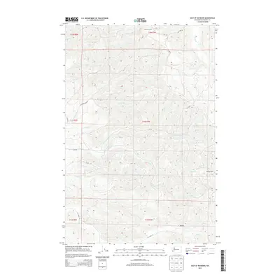 2013 Map of East of Raymond, 2013 Print
