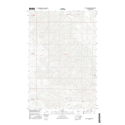 2017 Map of East of Raymond, 2017 Print