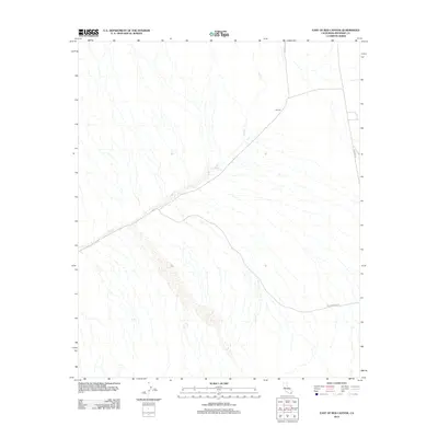 2012 Map of East of Red Canyon, 2012 Print