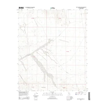 2015 Map of East of Red Canyon, 2015 Print