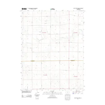 2013 Map of East of Rock Creek, 2013 Print