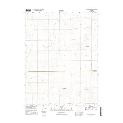 2016 Map of East of Rock Creek, 2016 Print