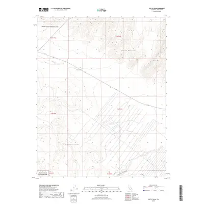 2018 Map of East of Ryan, 2018 Print