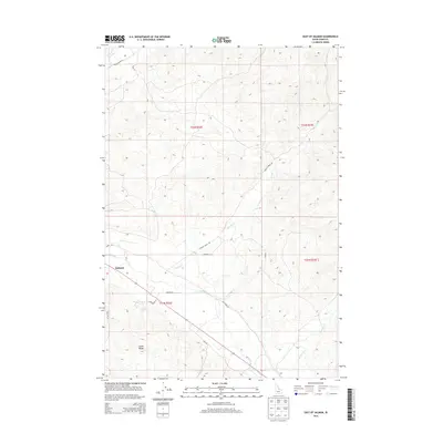 2013 Map of East of Salmon, 2013 Print