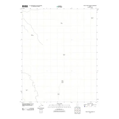 2011 Map of East of the Navajo, 2011 Print