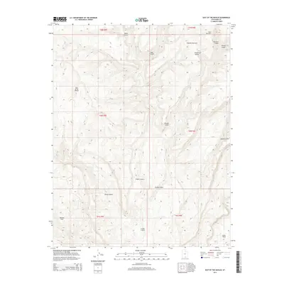 2014 Map of East of the Navajo, 2014 Print