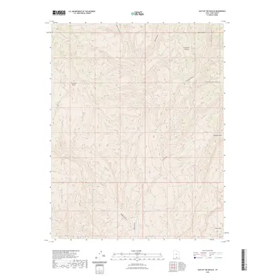 2023 Map of East of the Navajo, 2023 Print