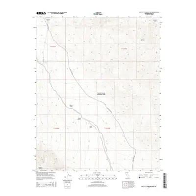 2015 Map of East of Tin Mountain, 2015 Print