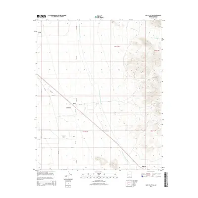 2014 Map of East of Utting, 2014 Print