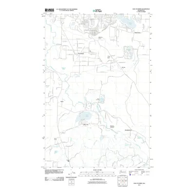 2011 Map of East Olympia, 2011 Print