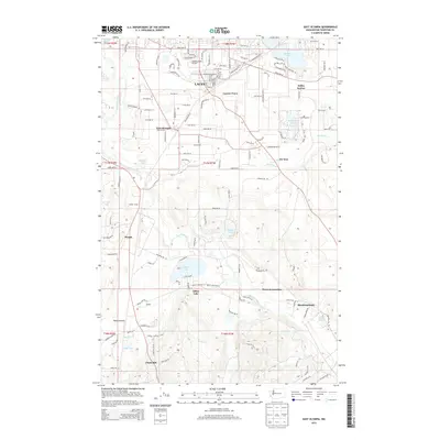 2013 Map of East Olympia, 2013 Print