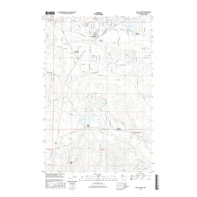 2017 Map of East Olympia, 2017 Print