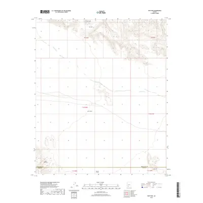 2018 Map of East Pass, 2018 Print