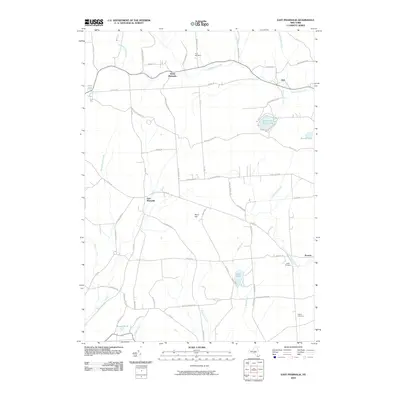 2010 Map of East Pharsalia, 2010 Print