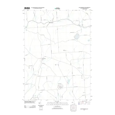 2013 Map of East Pharsalia, 2013 Print