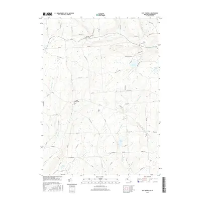 2016 Map of East Pharsalia, 2016 Print