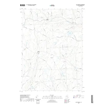 2019 Map of East Pharsalia, 2019 Print