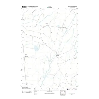 2011 Map of East Pittston, 2011 Print