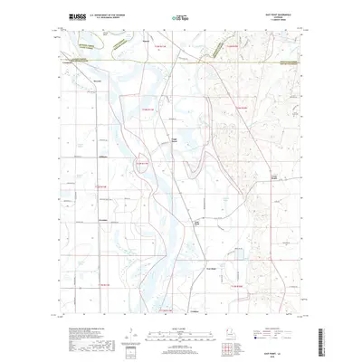 2018 Map of East Point, 2018 Print