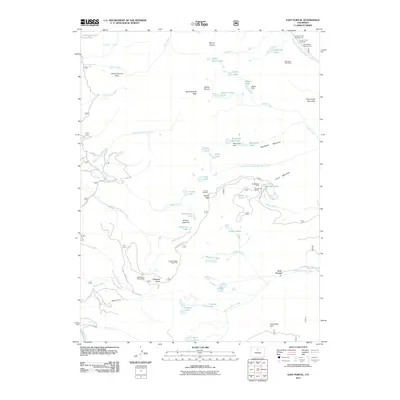 2011 Map of East Portal, 2011 Print