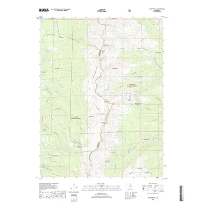 2019 Map of East Portal, 2019 Print