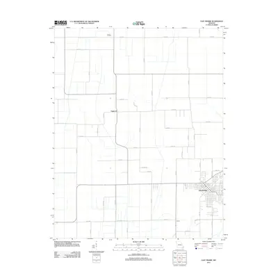 2012 Map of East Prairie, 2012 Print