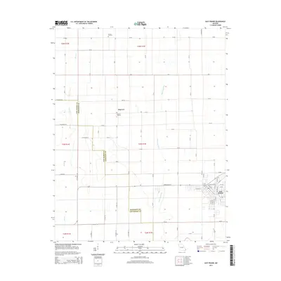 2015 Map of East Prairie, 2015 Print