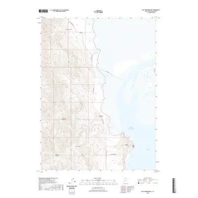 2020 Map of East Promontory, 2020 Print