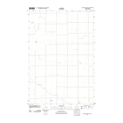 2011 Map of East Rainy Butte, 2011 Print