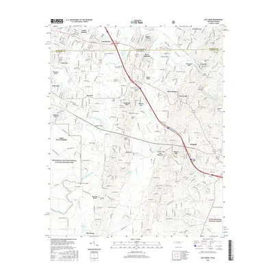 2016 Map of East Ridge, 2016 Print