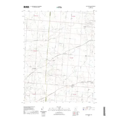 2019 Map of East Ringgold, 2019 Print