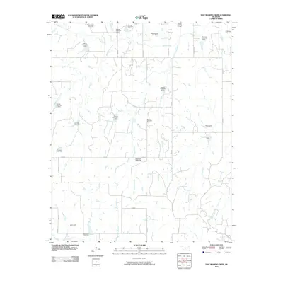 2010 Map of East Roaring Creek, 2010 Print