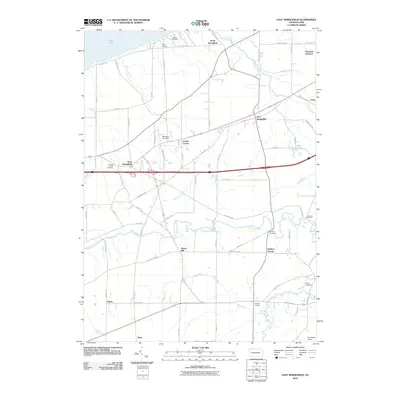 2010 Map of East Springfield, 2010 Print