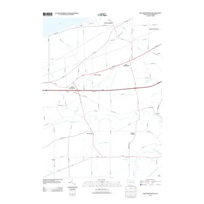 2013 Map of East Springfield, 2013 Print