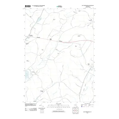2010 Map of East Springfield, 2010 Print