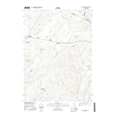 2016 Map of East Springfield, 2016 Print