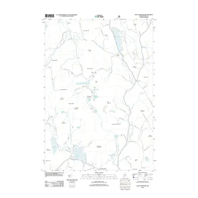 2012 Map of East Stoneham, 2012 Print